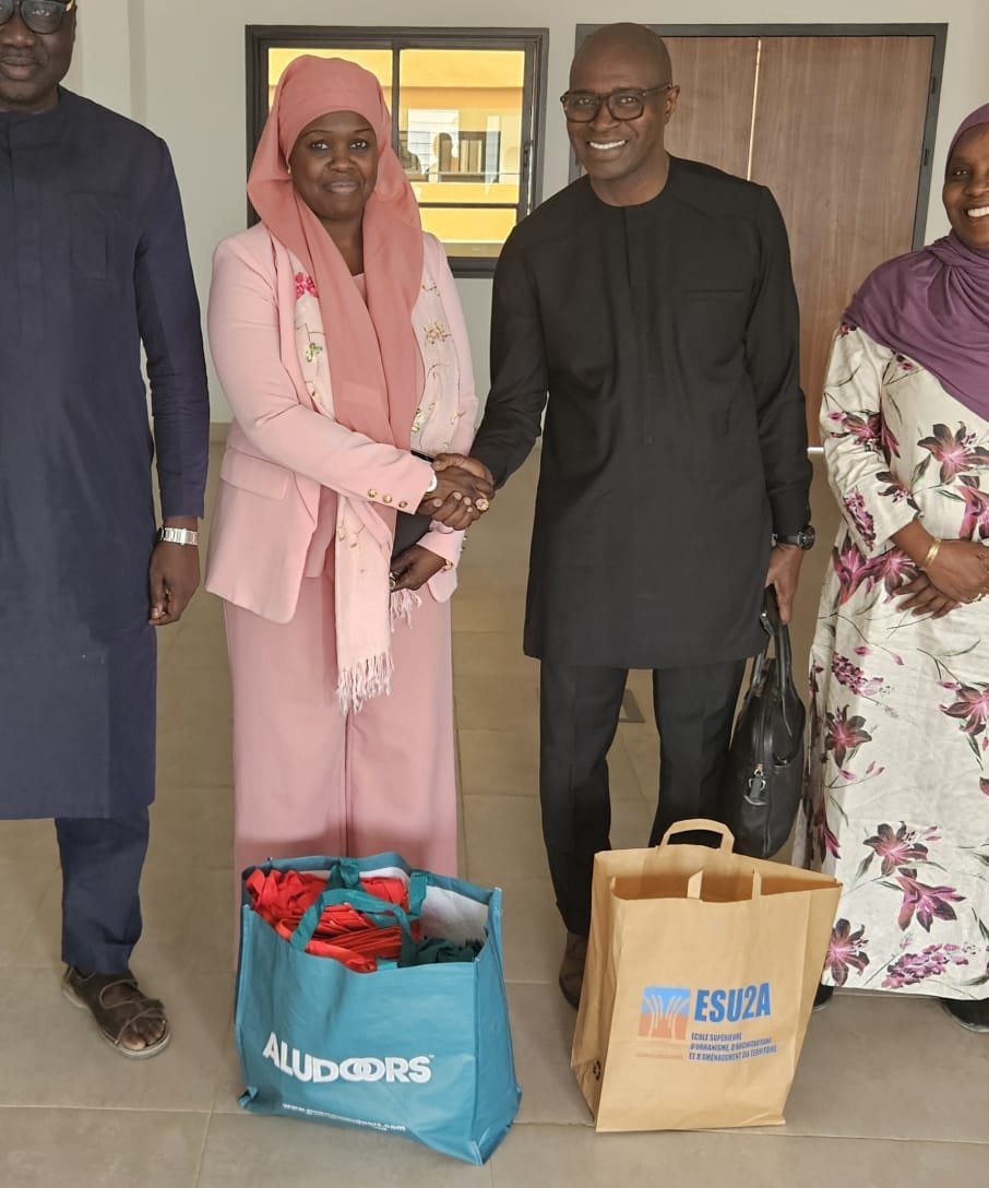 L'ODAS à l’Université Amadou Moctar Mbow pour une séance de travail avec le corps professoral.