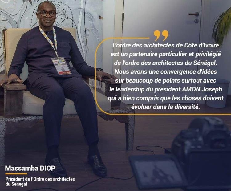 Vers une Architecture Africaine Unie : Le Président Massamba Diop salue une coopération exemplaire à ARCHIBAT 2025