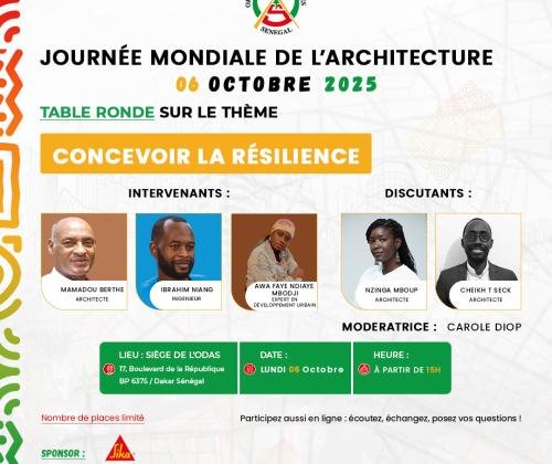 JOURNÉE MONDIALE DE L'ARCHITECTURE